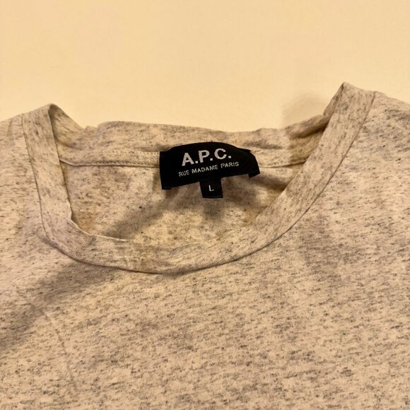 A.P.C. T-Shirt, size Large - Picture 4 of 6